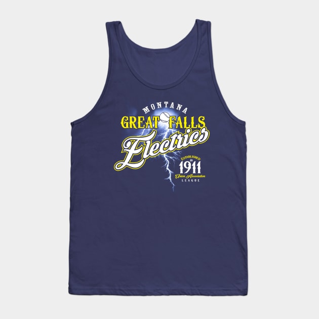 Great Falls Electrics Tank Top by MindsparkCreative